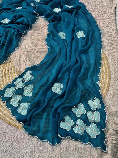 Vinayak handwork x butterfly price surat saree wholesale market